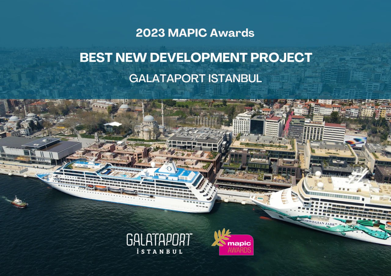 Галатапорт — МАPIC 2023 мукофотлари доирасида “Энг яхши янги тараққиёт лойиҳаси” сифатида танланди
