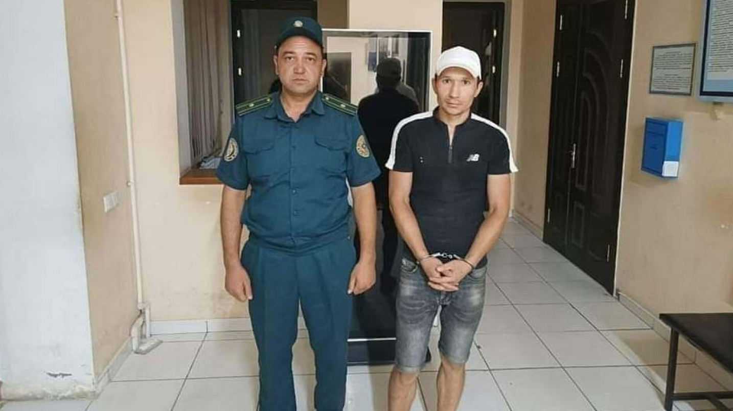 Тошкент вилоятида лабини тикиб олиб, президентга мурожаат билан чиққан эркак қамалди