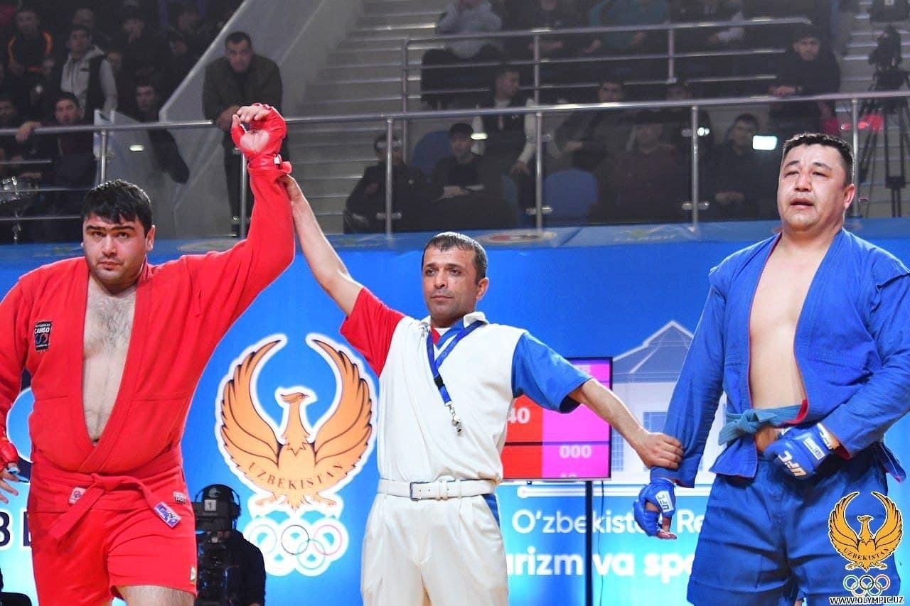 Самбо бўйича мамлакат чемпионатининг тантанали очилиш маросими ўтказилди
