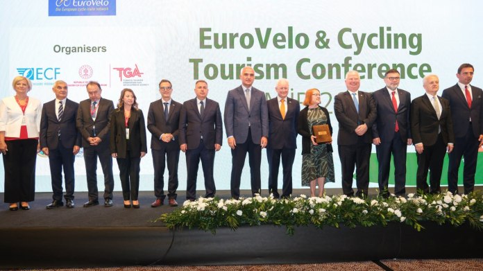 EuroVelo ва Велосипед туризми конференцияси 2023 доирасида Велосипед туризмининг истиқболлари кўриб чиқилди