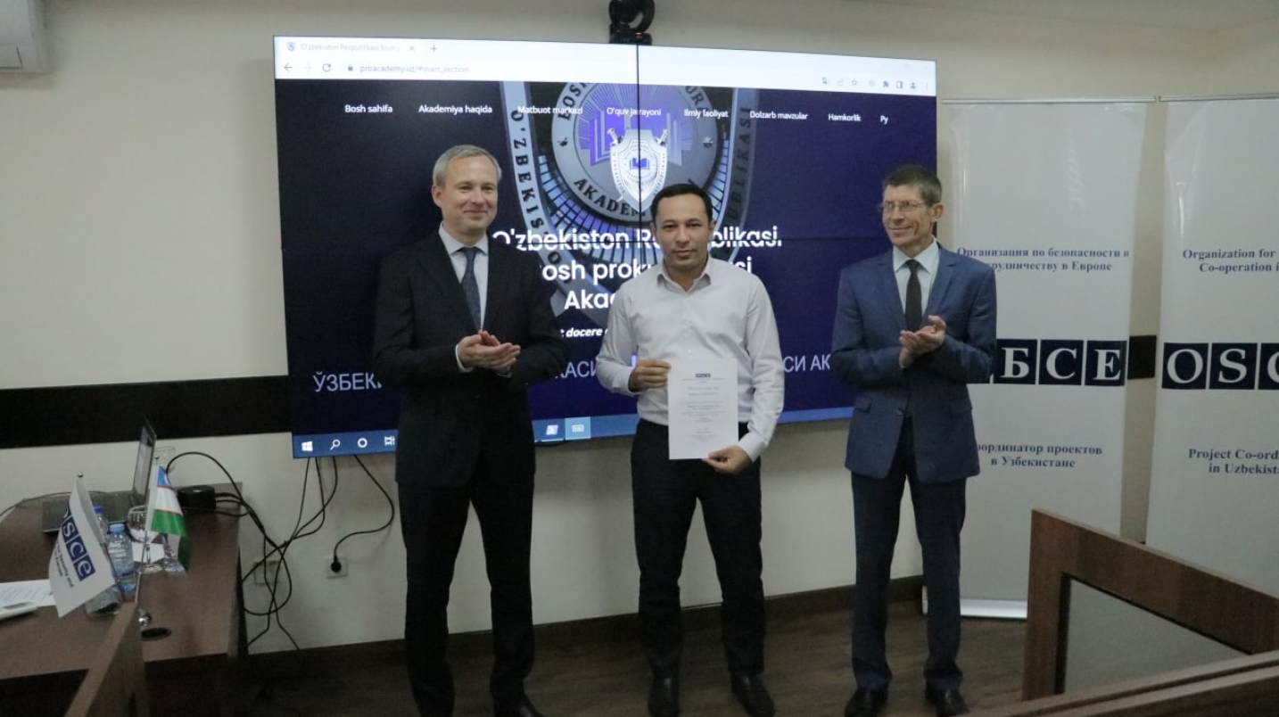 ЕХҲТ Ўзбекистон хавфсизлик ходимлари учун криптовалюта ва Dark Web’да қидириш бўйича тренинг ўтказди