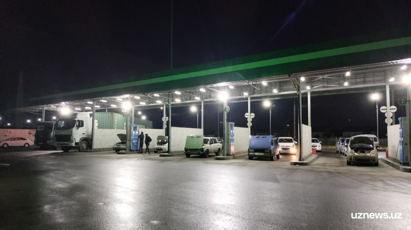 Тошкентда автомобилларга газ қуйиш шохобчалари вақтинчалик ёпилади