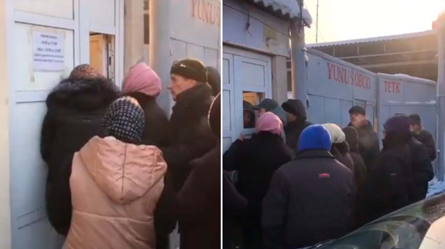 Юнусобод туманида фуқаролар "свет" ўчиши сабабли норозилик билдирди