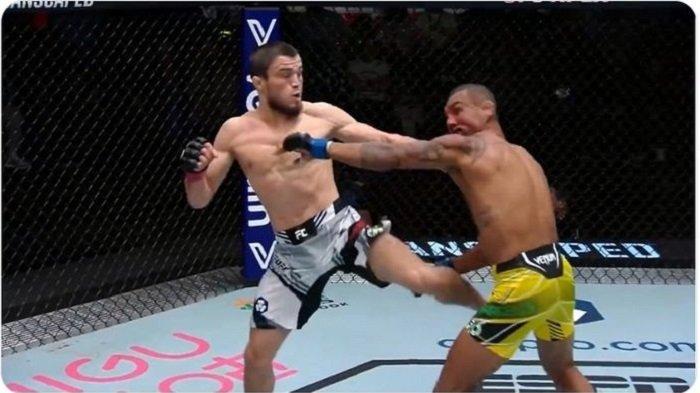 UFC. Умар Нурмагомедов 1-раундда рақибини нокаутга учратди, Нассурдин Имавов мағлубиятга учради