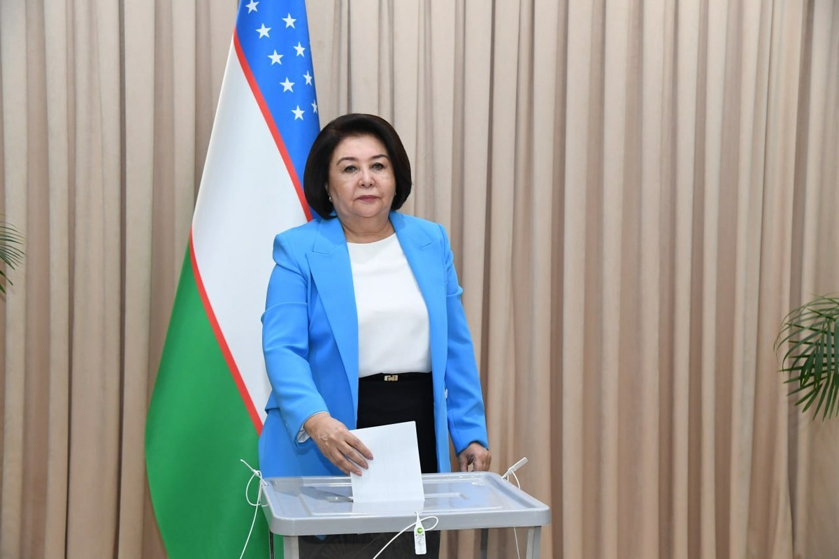 Президент сайловида овоз бериш жараёнлари суратларда