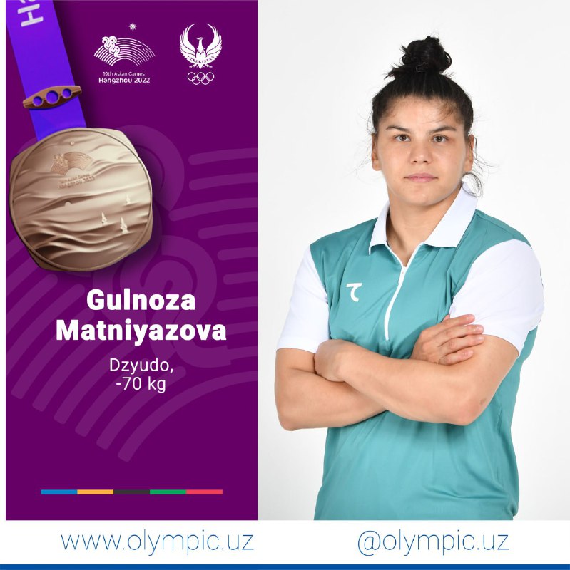 Ханчжоу-2022: Гулноза Матниязова ҳам шоҳсупада!
