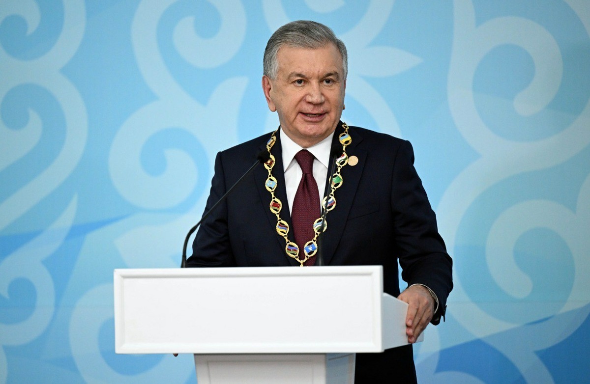 Шавкат Мирзиёев МДҲнинг Фахрий нишони билан тақдирланди