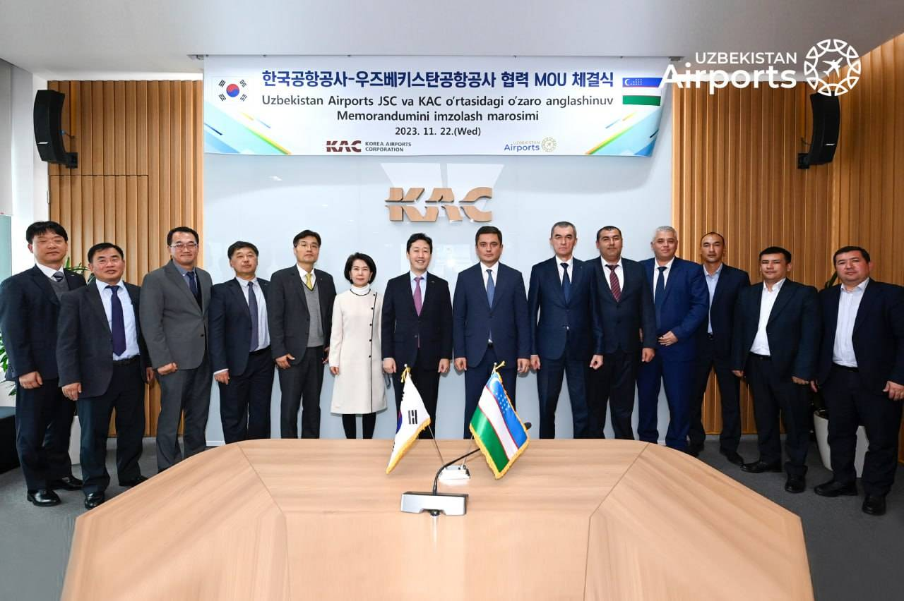 Uzbekistan Airports компанияси Ўзбекистон аэропортлари учун Кадрлар тайёрлаш марказини ташкил қилади