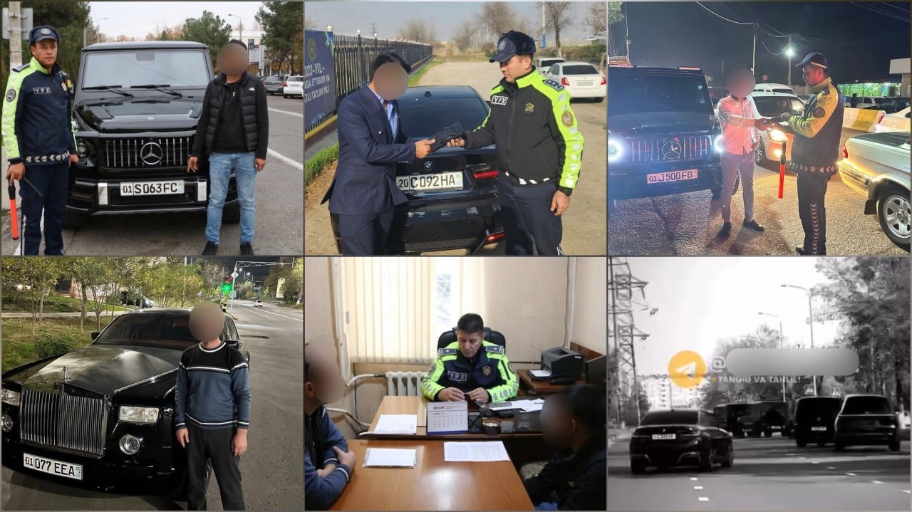 Инстаблогер Бобур Мансуровнинг тўйида гуруҳ бўлиб ҳаракат қилган ҳайдовчилар жазоланди