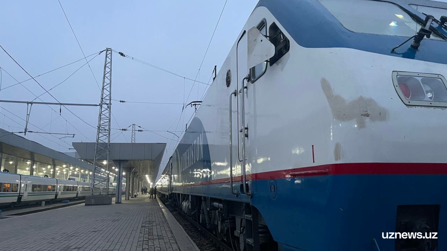 Тошкент ва водий ҳамда яна бир қатор поезд қатновлари жадвали ўзгарди — рўйхат