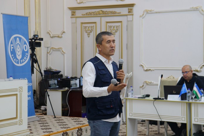 ФАО Ўзбекистонда “АкваКроп” суғориш моделини жорий қилишга кўмаклашмоқда