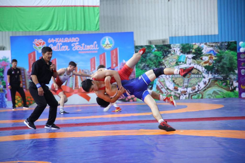 Спорт курашлари бўйича гран-при турнири якунланди