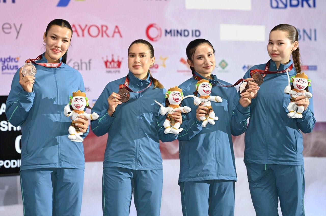 Саблячи қизларимиз ҳам Осиё чемпионатида совриндор бўлишди