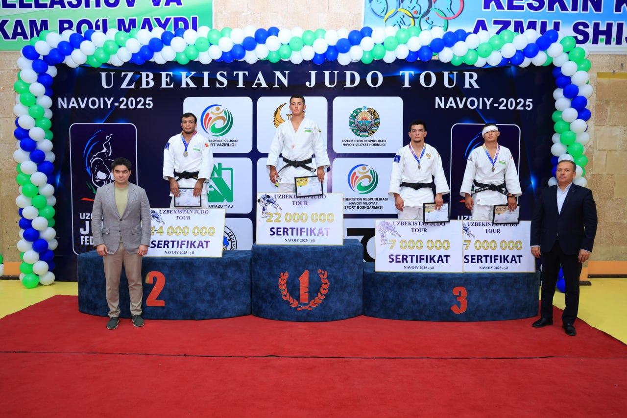 “Uzbekistan Judo Tour” мусобақасида яна сурхондарёлик спортчилар биринчи бўлишди