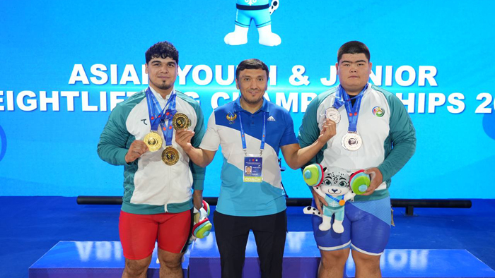 Ёш оғир атлетикачиларимиз Осиё чемпионатида яна 16 та медаль қўлга киритишди