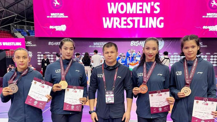 Курашчи қизларимиз Осиё чемпионатини 4 та медаль билан якунлашди