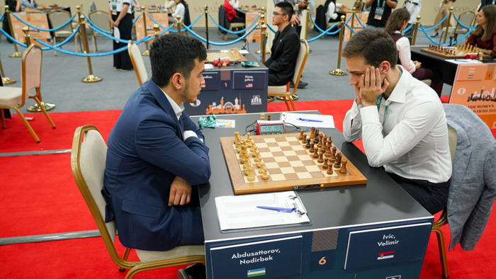 FIDE Grand Swiss. Нодирбек Абдусатторов мусобақани ғалаба билан бошлади