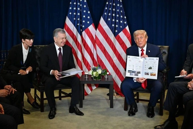 «105 миллиард доллар — бу ёмон эмас». Трамп Америка маҳсулотлари хариди учун Мирзиёевга миннатдорлик билдирди