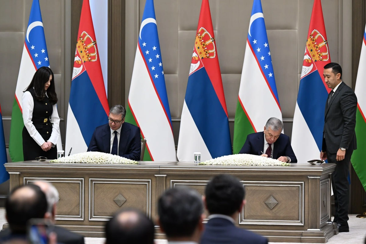 Ўзбекистон ва Сербия ўртасида Қўшма декларация имзоланди