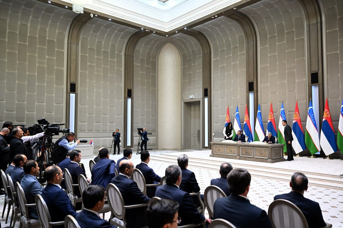 Ўзбекистон ва Сербия ўртасида Қўшма декларация имзоланди