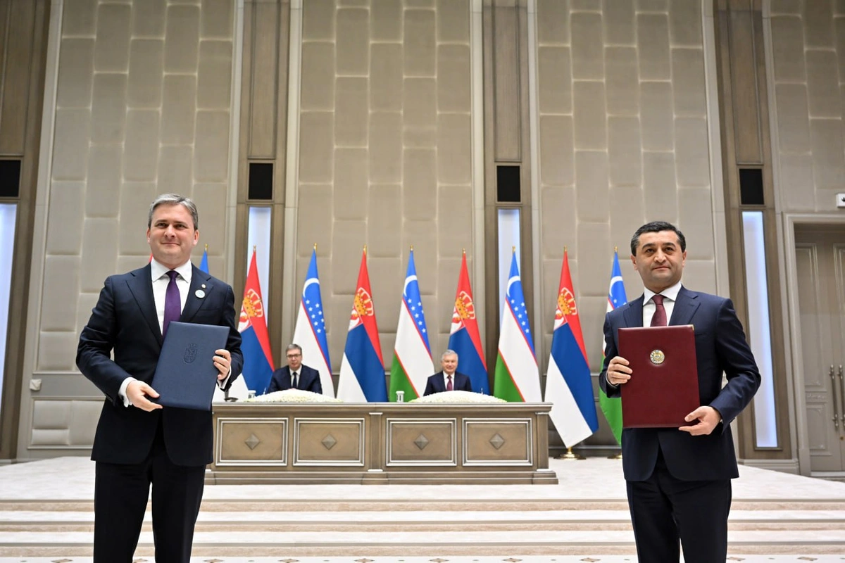 Ўзбекистон ва Сербия ўртасида Қўшма декларация имзоланди