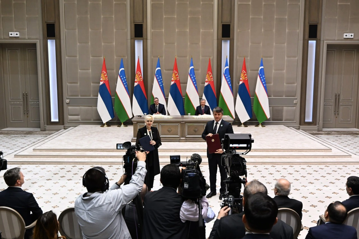 Ўзбекистон ва Сербия ўртасида Қўшма декларация имзоланди