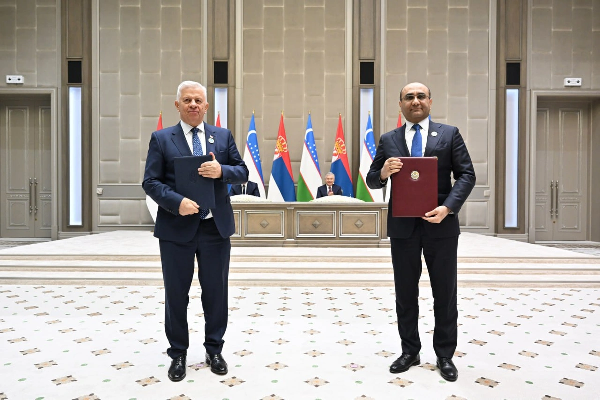 Ўзбекистон ва Сербия ўртасида Қўшма декларация имзоланди