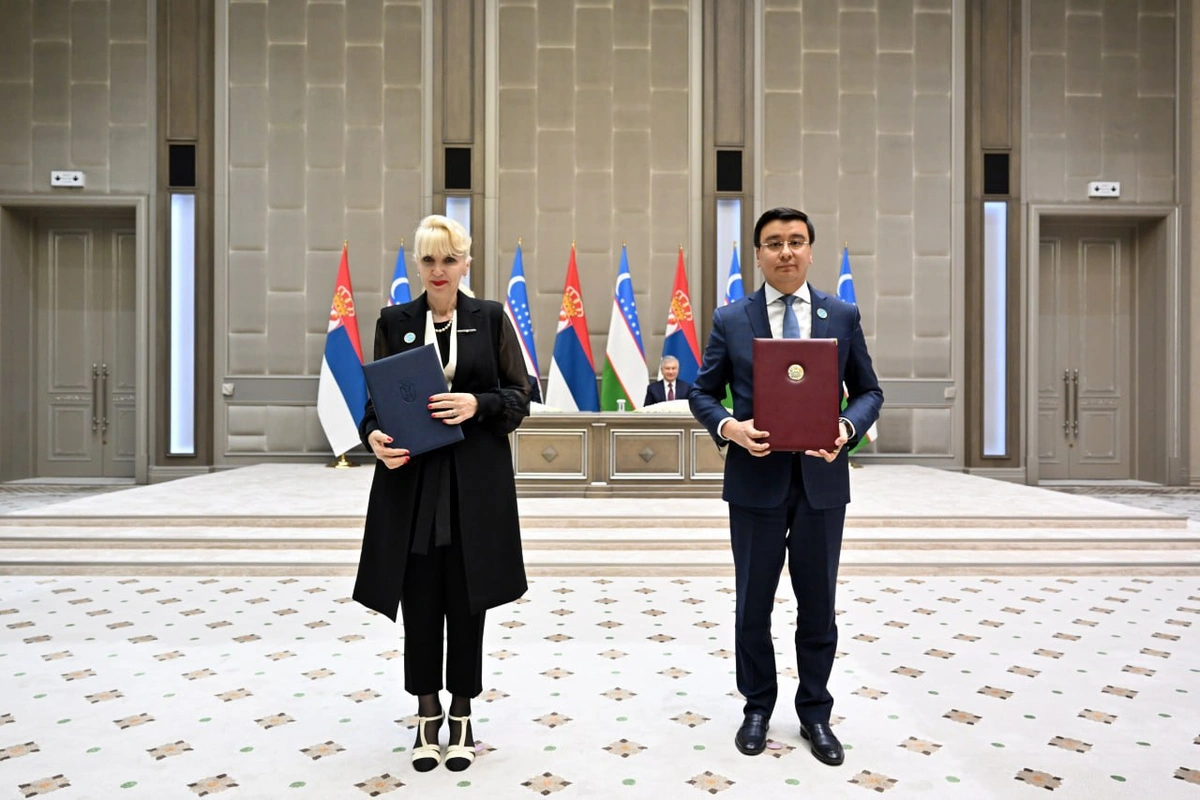 Ўзбекистон ва Сербия ўртасида Қўшма декларация имзоланди