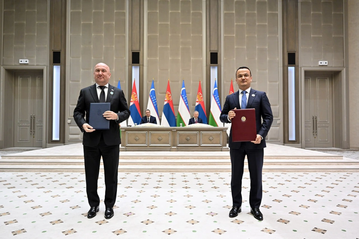 Ўзбекистон ва Сербия ўртасида Қўшма декларация имзоланди