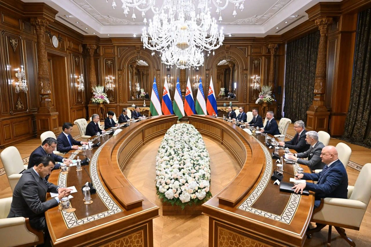 Ўзбекистон ва Словакия стратегик шериклик муносабатларини янада кенгайтиради