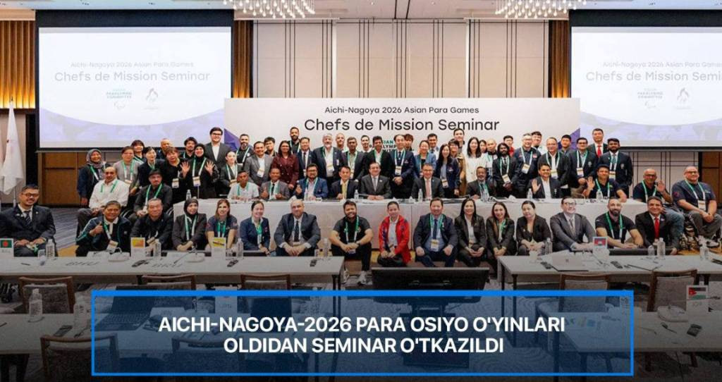 Ўзбекистонлик мутахассислар Параосиё ўйинлари семинарида қатнашди Ўзбекистонлик мутахассислар Параосиё ўйинлари семинарида қатнашди