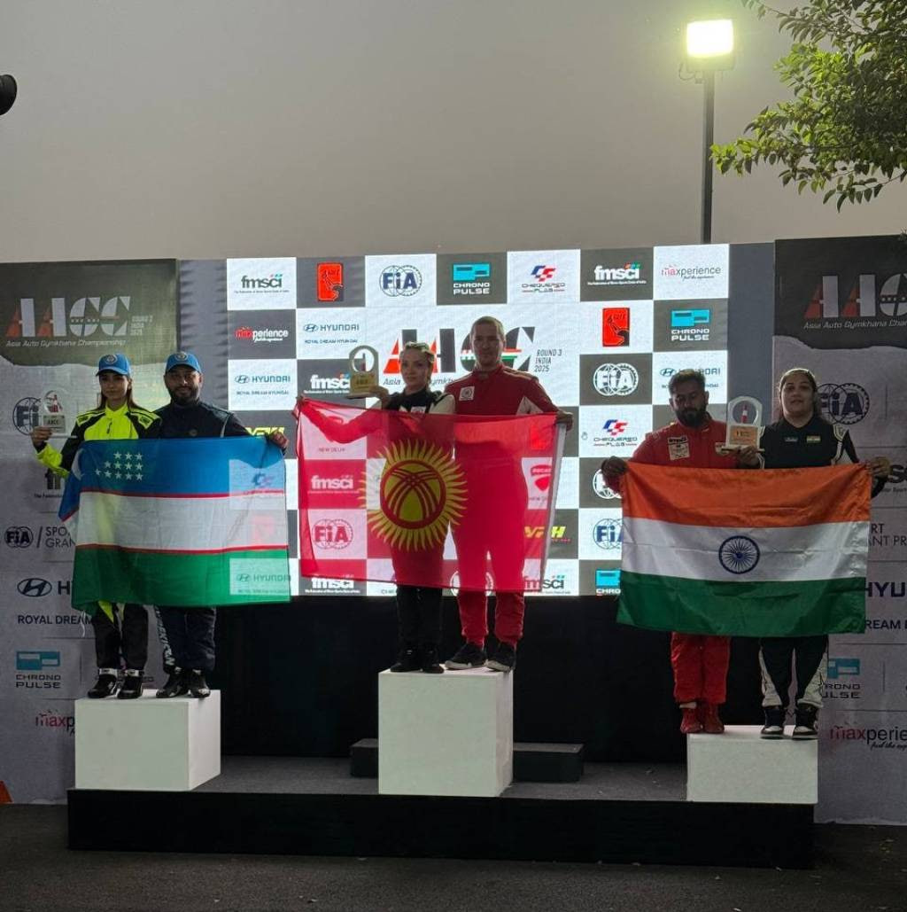 Автоспортчиларимиз Ҳиндистонда 2 та медалли бўлди