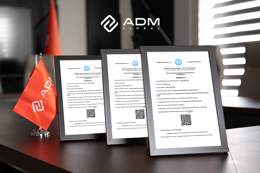 ADM Jizzakh — O‘zbekistonda mahalliy ishlab chiqarilgan tovarlar sertifikatini olgan birinchi avtomobil ishlab chiqaruvchisi