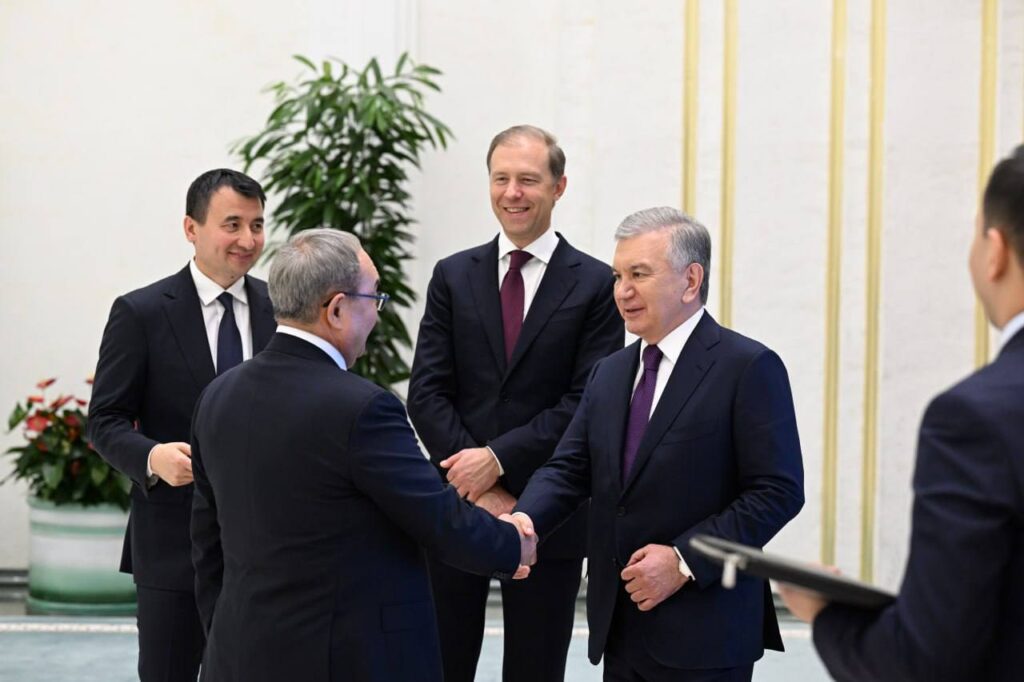 Ўзбекистон Президенти Россия делегациясини қабул қилди