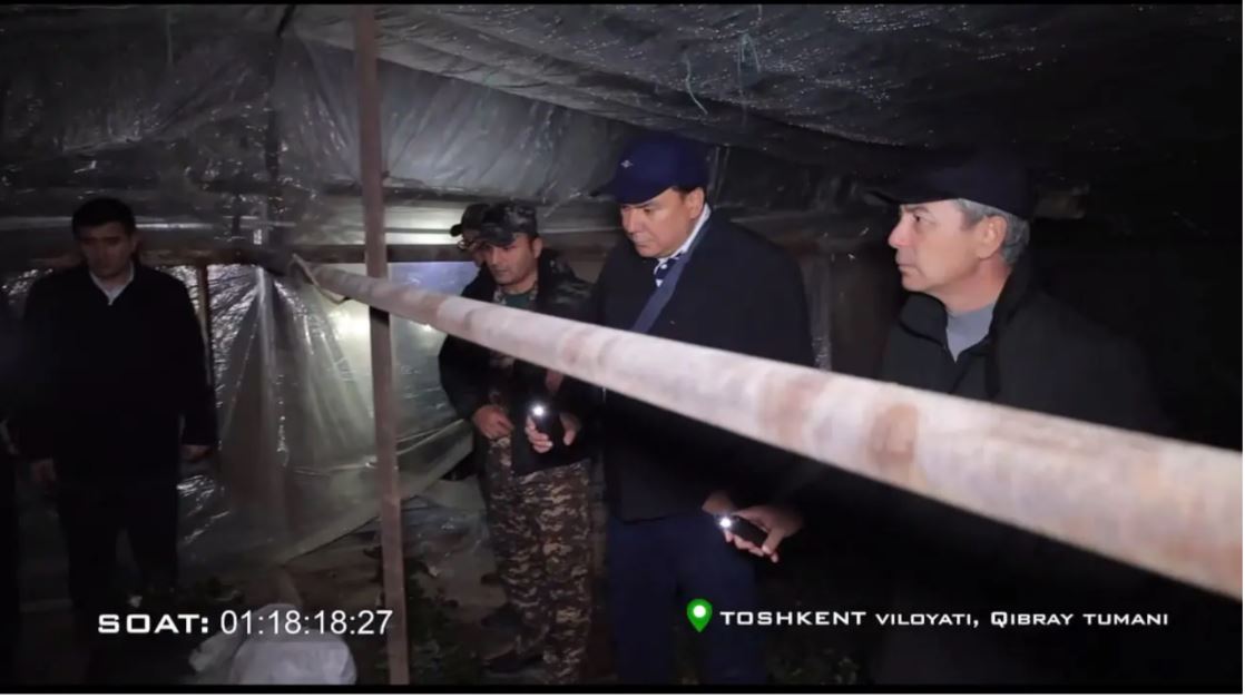 Maxsus komissiya Qibray tumanidagi issiqxonalar faoliyatini o‘rgandi