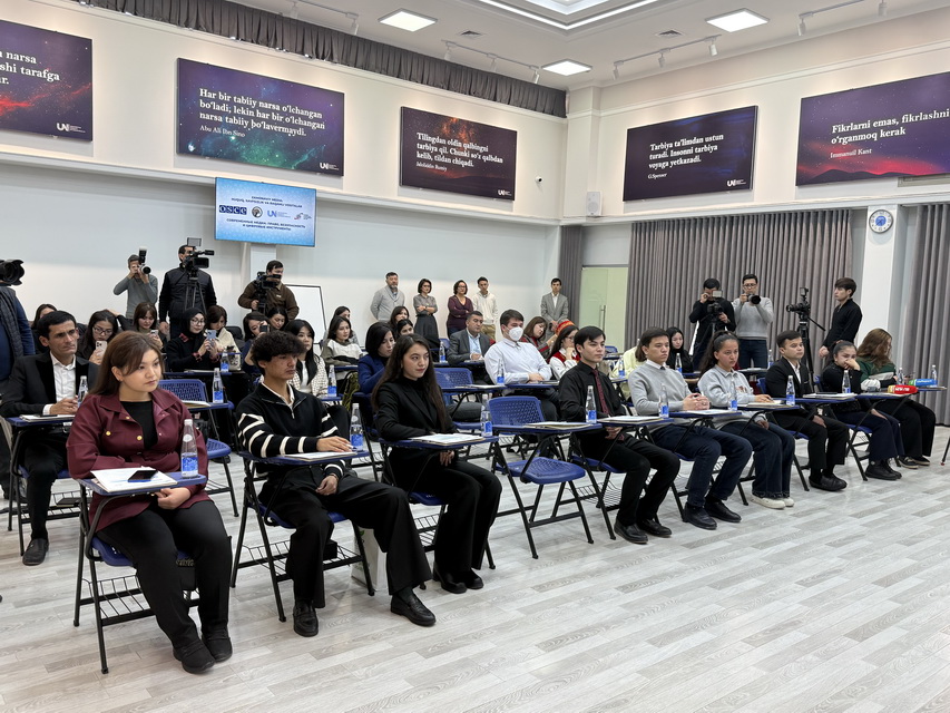 YXHT yangi avlod jurnalistlarini tayyorlashga ko‘maklashmoqda