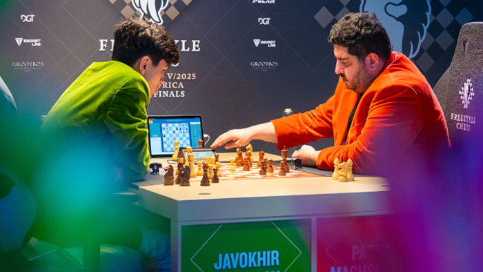 Шахмат. Жавоҳир Синдаров «Freestyle Chess Grand Slam Final» мусобақаси саралаш босқичида 1-ўринни эгаллади