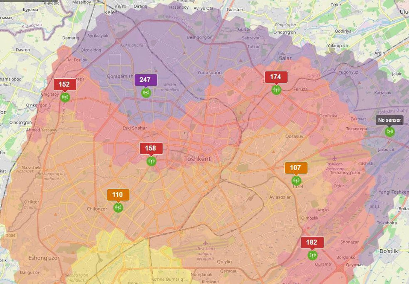 “Ўзгидромет” фуқароларни огоҳлантирди