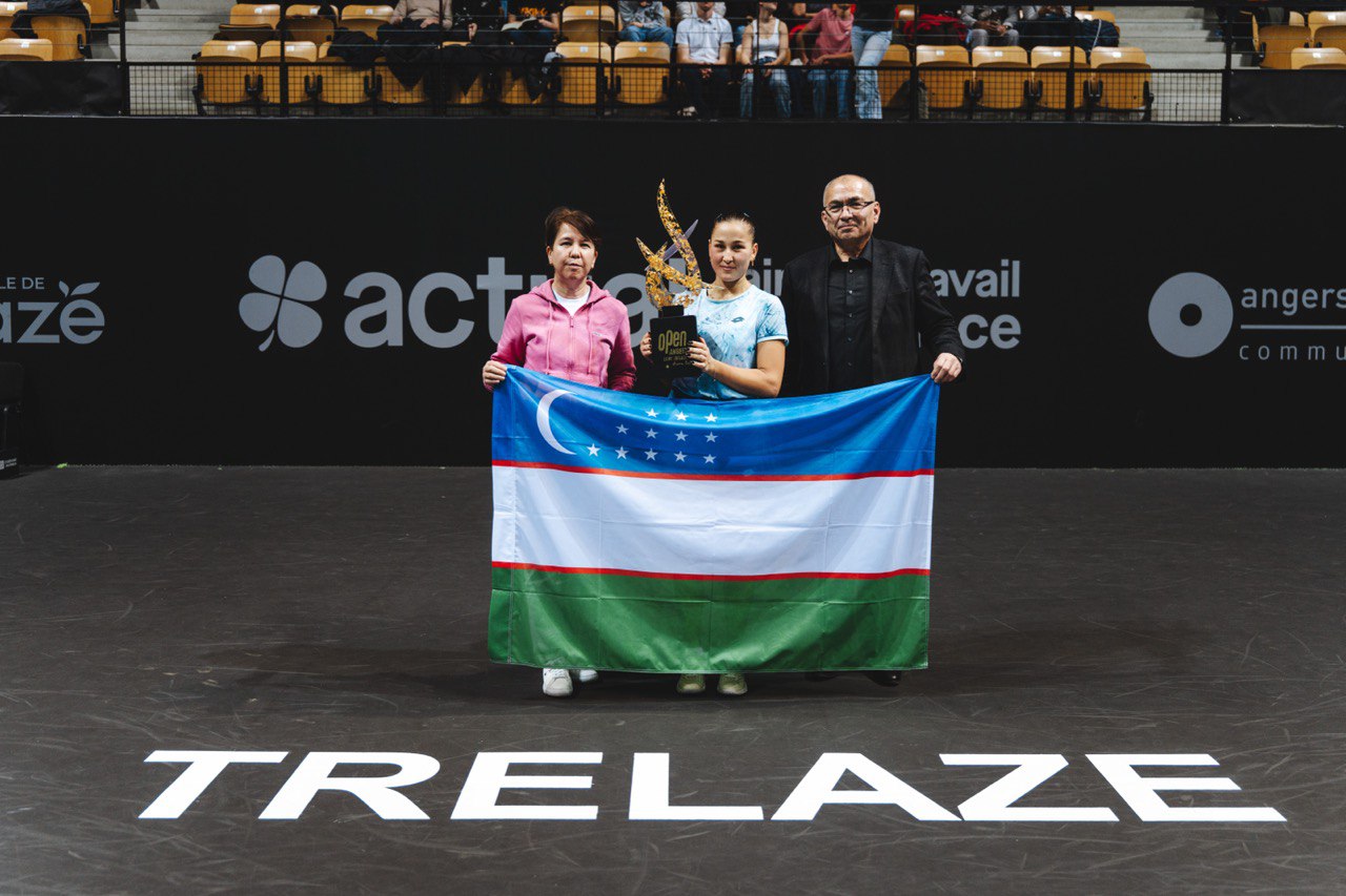 Ўзбекистонлик теннисчи Камилла Рахимова Анжеда WTA 125 чемпионига айланди