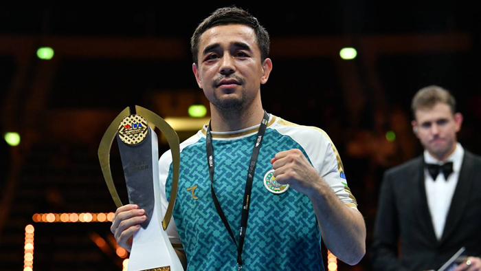 Ҳасанбой Дўсматов ЖЧнинг энг яхши боксчиси деб топилди