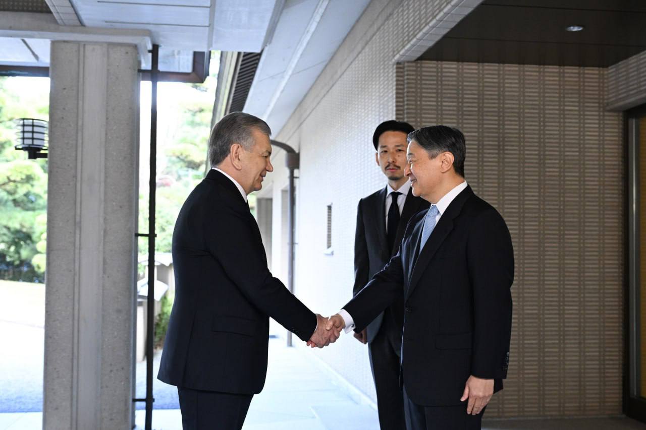 Ўзбекистон Президенти ва Япония Императорининг учрашуви бўлиб ўтди