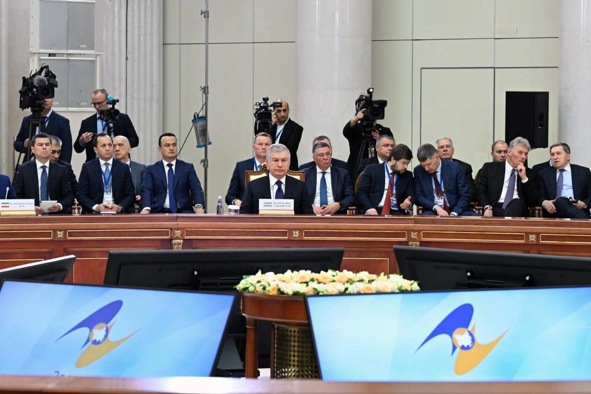 «Ўзбекистон EОИИ билан амалий ҳамкорликни кенгайтириш тарафдори» — Шавкат Мирзиёев «Ўзбекистон EОИИ билан амалий ҳамкорликни кенгайтириш тарафдори» — Шавкат Мирзиёев