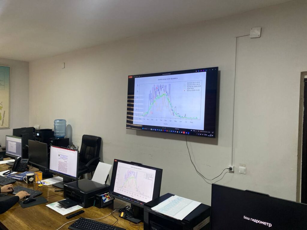 Ислоҳотлар штаби: Жиззах вилоятида MODSNOW дастури ёрдамида сув ресурсларининг мониторинги бошланди