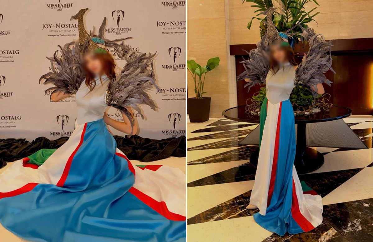 «Мисс Земля» 2025 танлови иштирокчисига давлат рамзларидан ноқонуний фойдалангани учун жарима қўлланилди