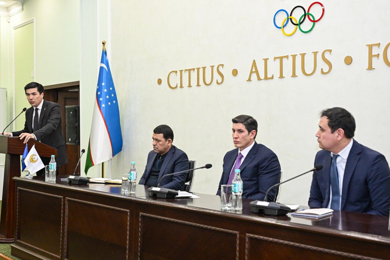 Йирик мусобақалар ва ООК Бош Ассамблеясига тайёргарлик масалалари муҳокама қилинди