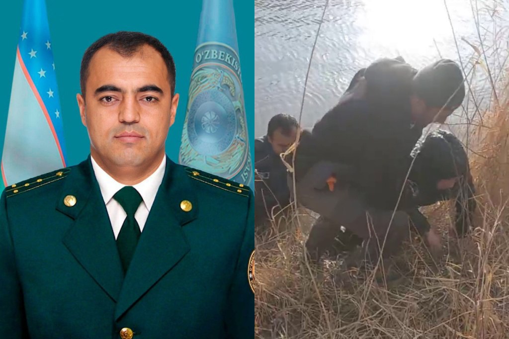 Бухоро вилоятида ИИБ ходими тўрт нафар фарзанднинг онасини дарёдан қутқариб қолди