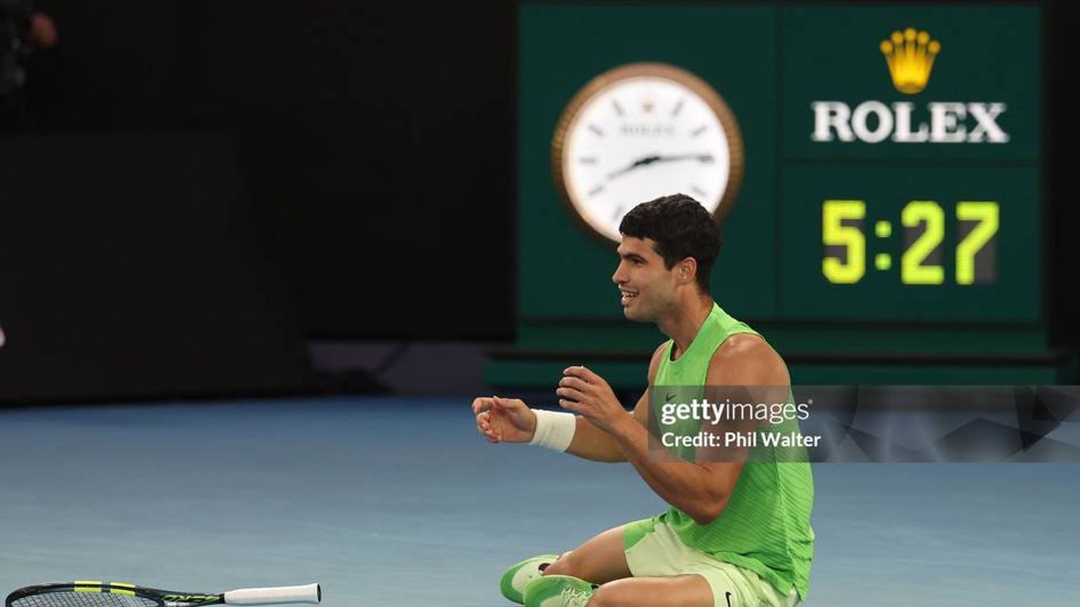 Карлос Алькарас фаолиятида илк бор Австралия очиқ чемпионати финалига йўл олди