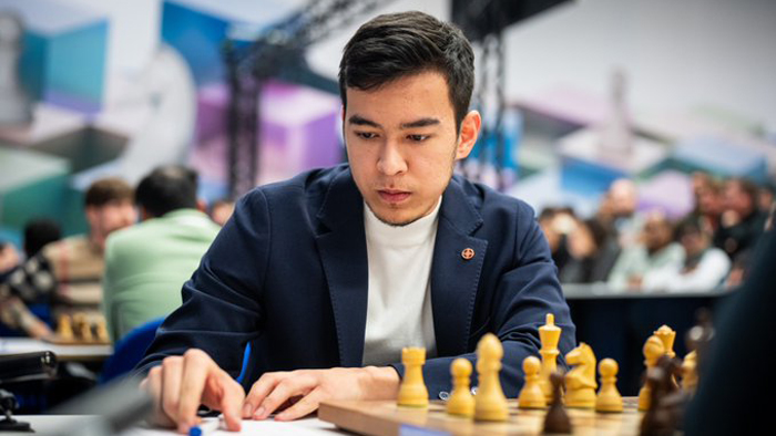 Tata Steel Chess–2026. Нодирбек Абдусатторов бугун ғалаба қозониб, сўнгги тур олдидан яққол пешқадамга айланди
