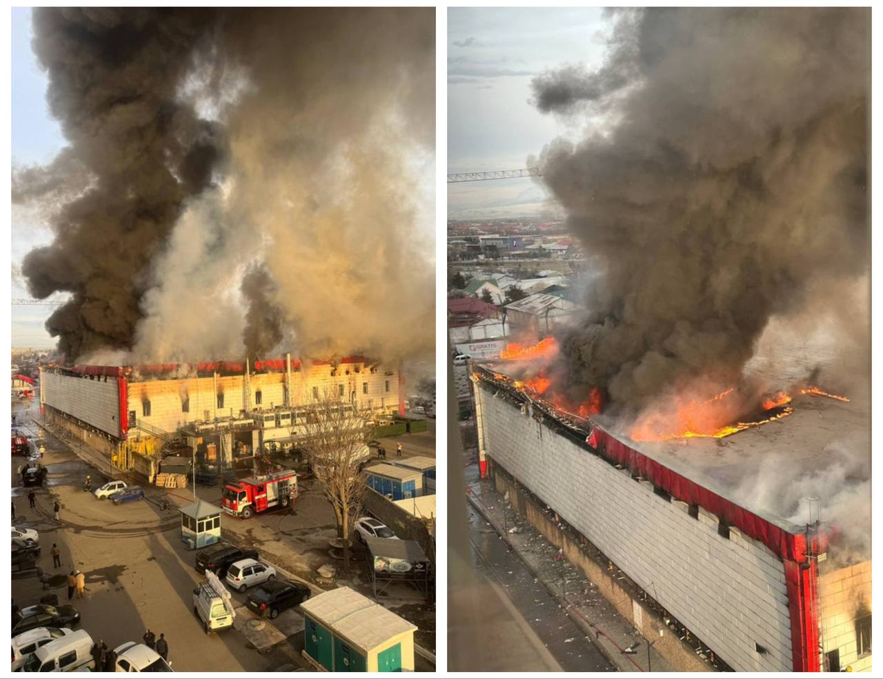 Korzinka Aviator’даги ёнғинда 3 ёшли бола ҳалок бўлди