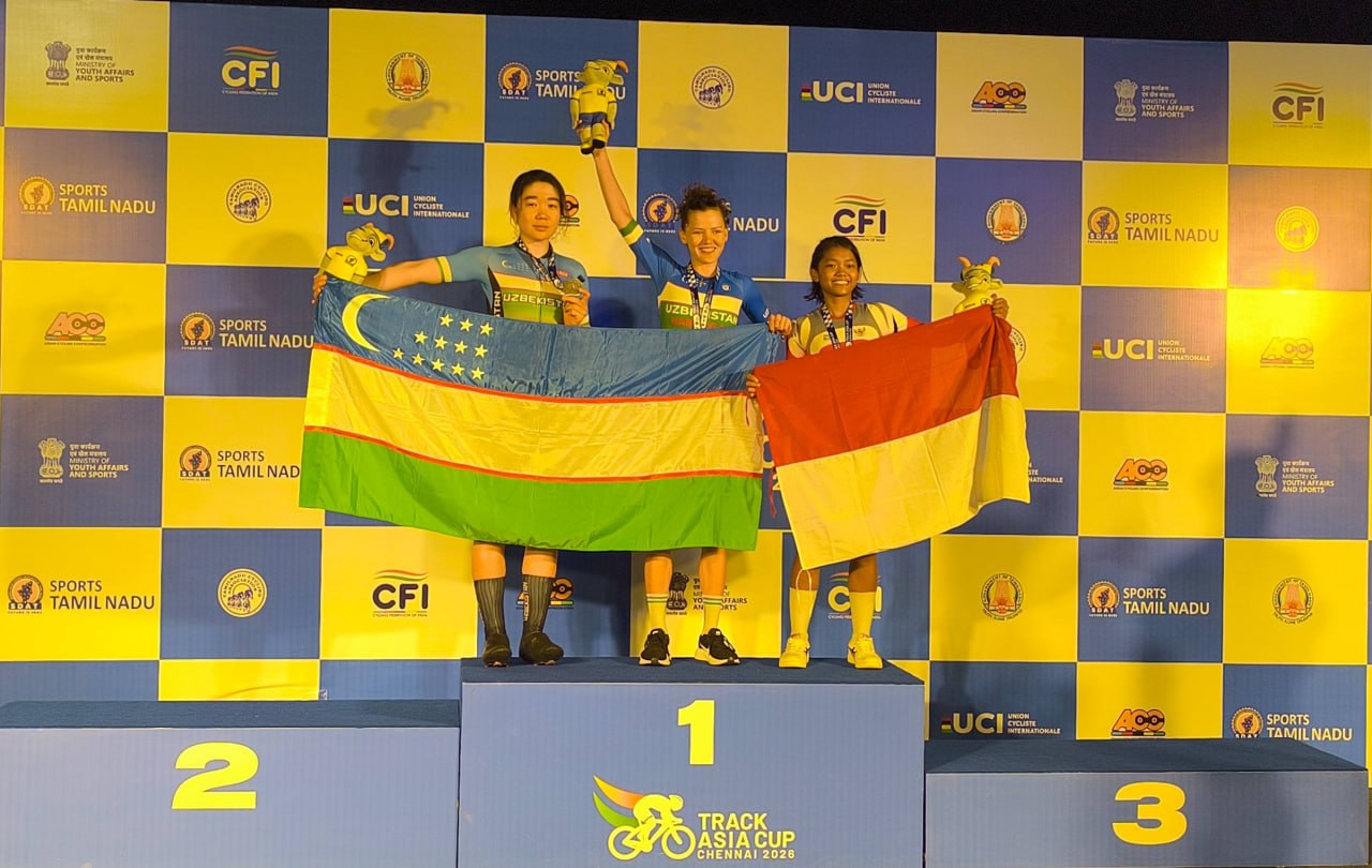 Ўзбекистонлик велоспортчилар Осиё Кубоги босқичида 3 медални қўлга киритишди